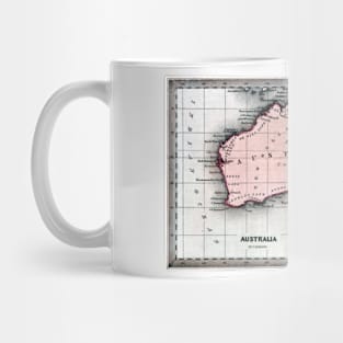 1830 Map of Australia Mug